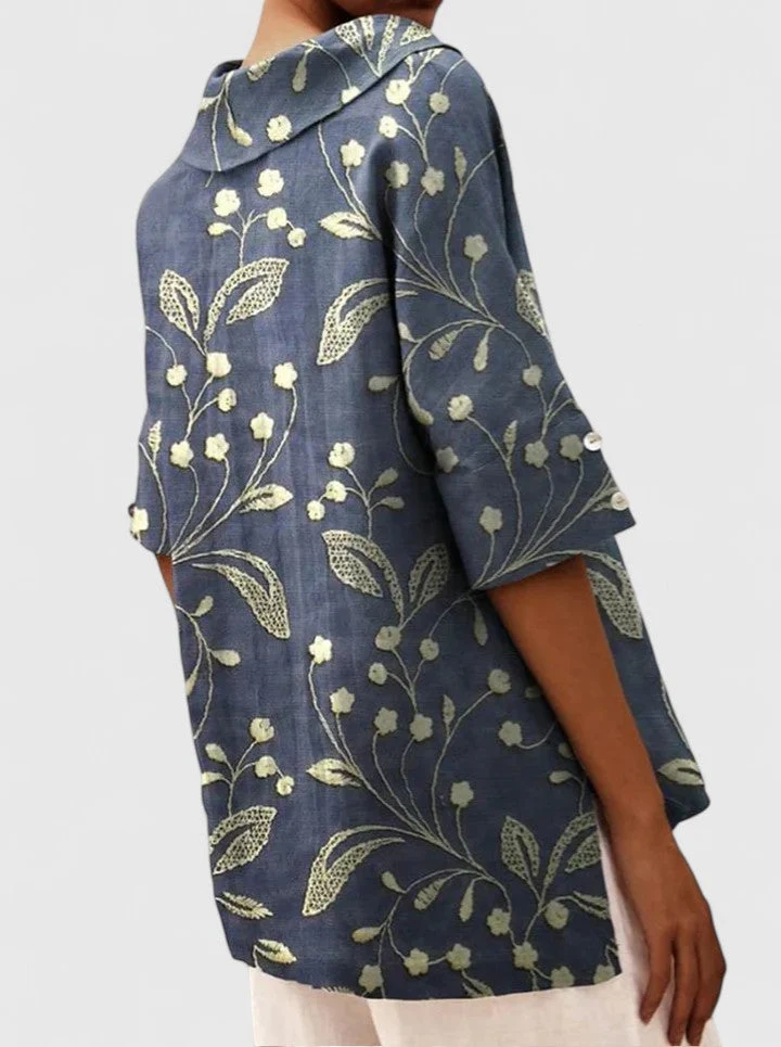 Roselyn | Lockere Floral-Bluse