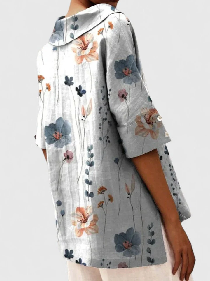 Roselyn | Lockere Floral-Bluse