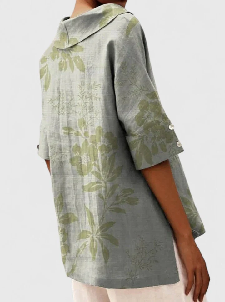 Roselyn | Lockere Floral-Bluse