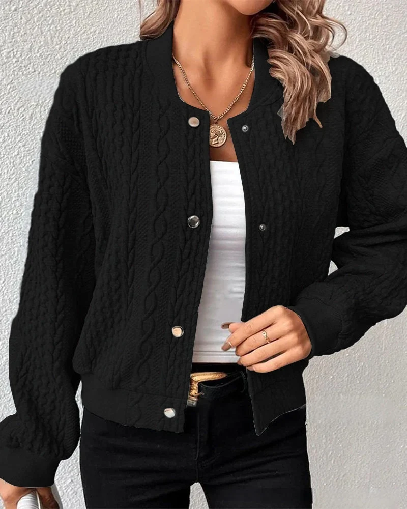 Vien | Gemütliche Strickjacke mit Muster