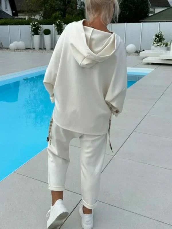 Hazel | Kapuzenpullover und Hose Kuscheliges Set