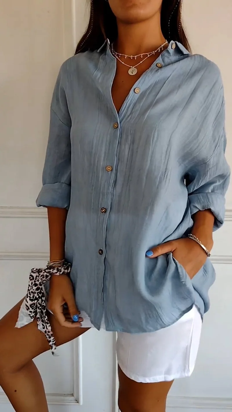 Emily | Elegante Übergroße Bluse