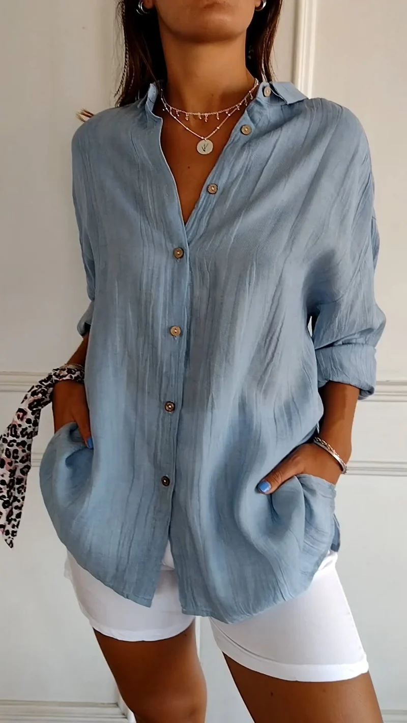 Emily | Elegante Übergroße Bluse