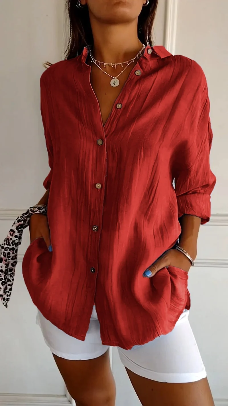 Emily | Elegante Übergroße Bluse