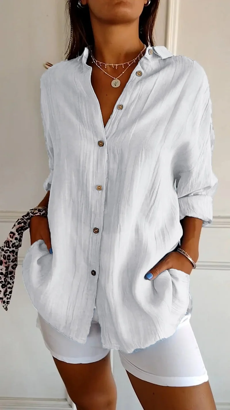 Emily | Elegante Übergroße Bluse