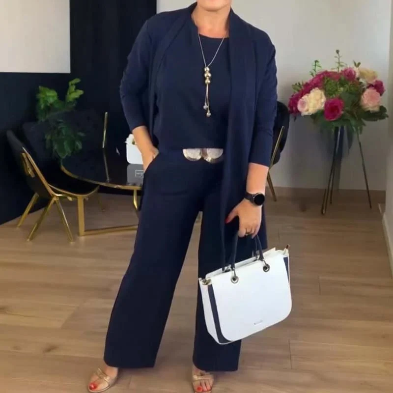 Madeline | Elegantes Business-Set (Gürtel nicht enthalten)