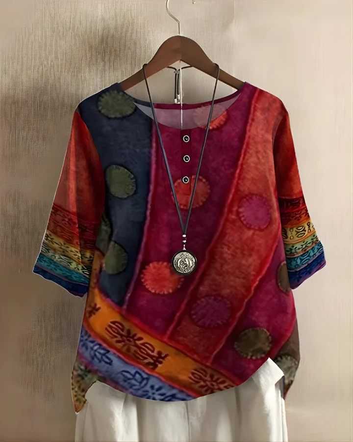 Rosana | Gemütliches Boho-Top
