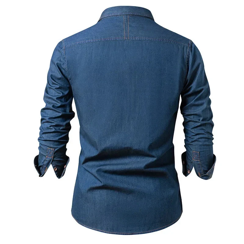Danilo | Elegantes Knopfleiste Langarmhemd