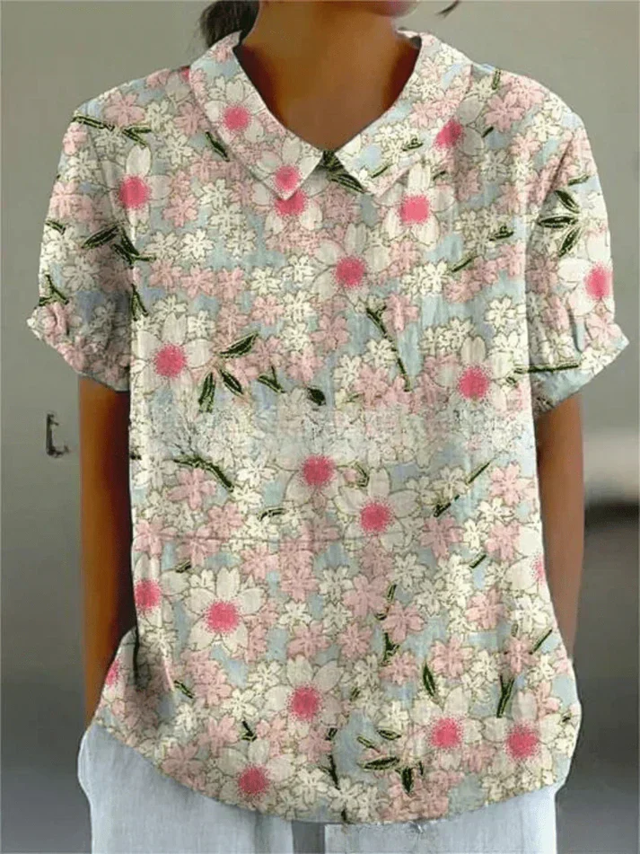 Inca | Kunstvolle Blumenbluse