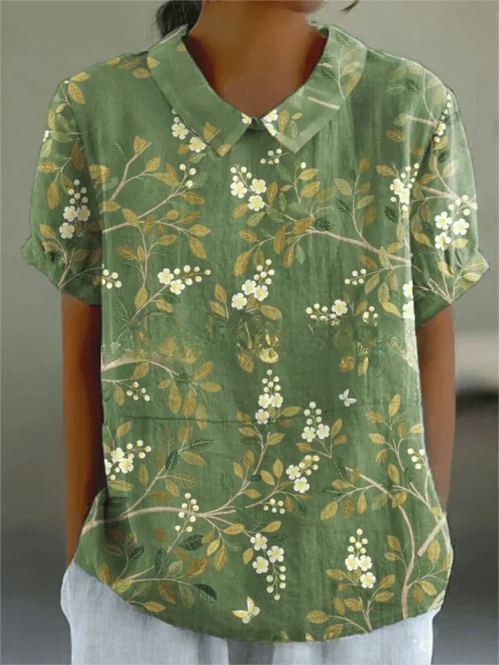 Inca | Kunstvolle Blumenbluse