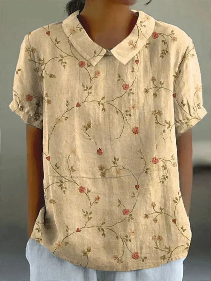 Inca | Kunstvolle Blumenbluse