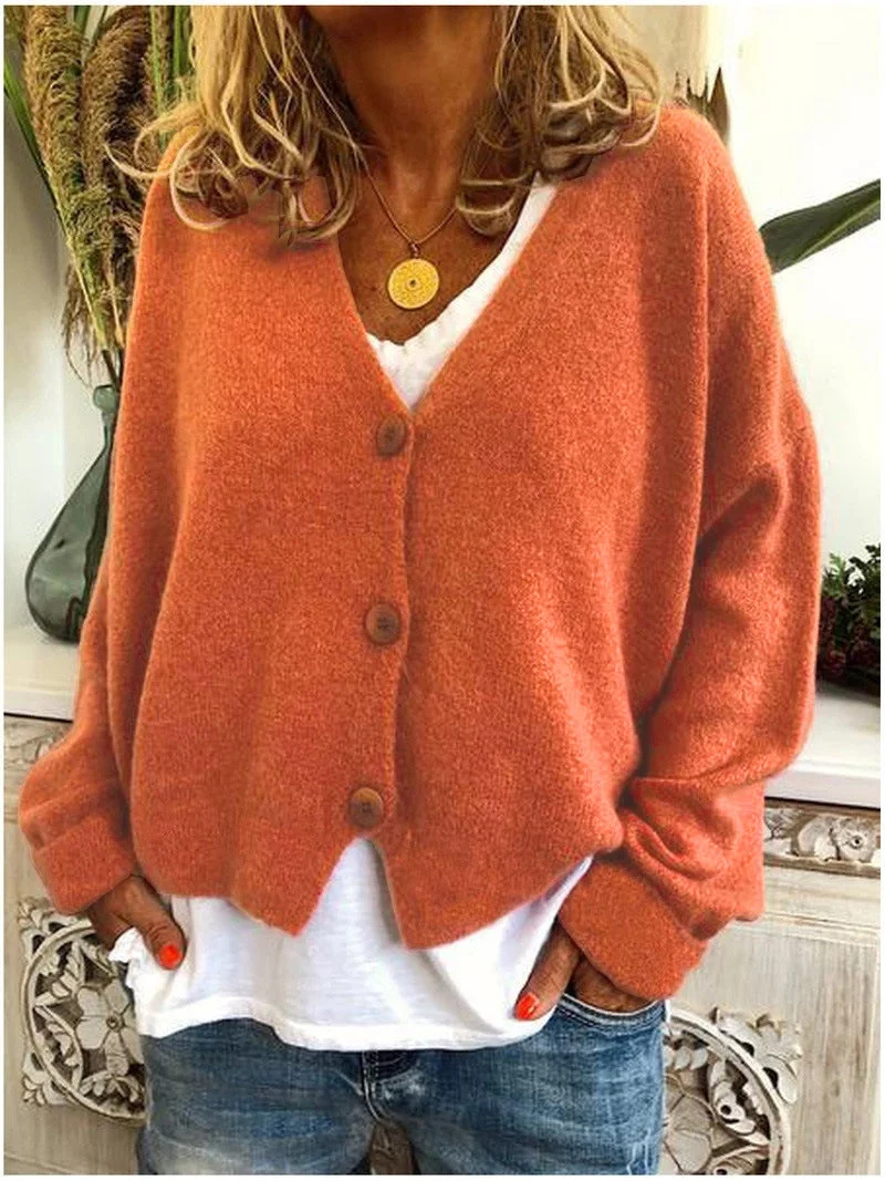 Lilla | Strickjacke im französischen Stil