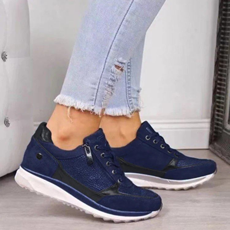 Greya | Komfortable orthopädische Sneaker mit Reißverschluss