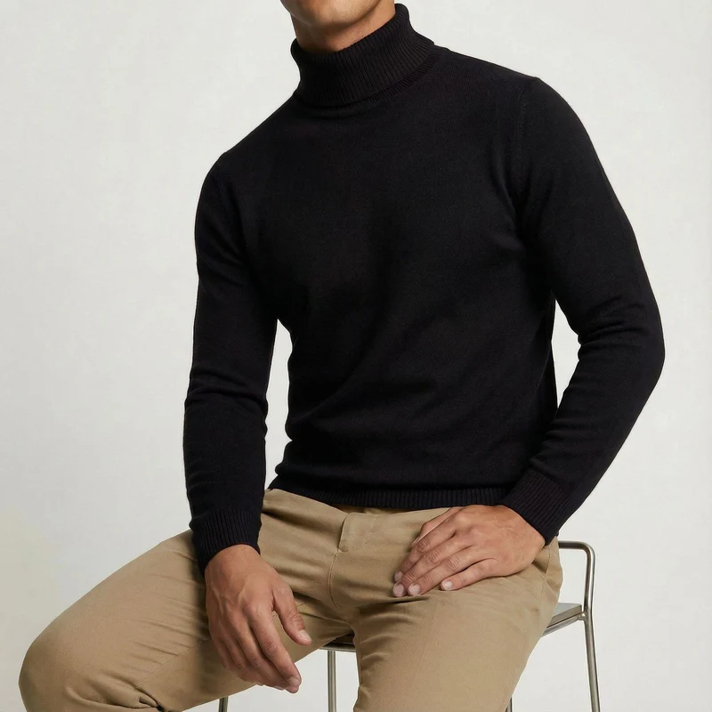 Marvin | Zeitloser Rollkragenpullover