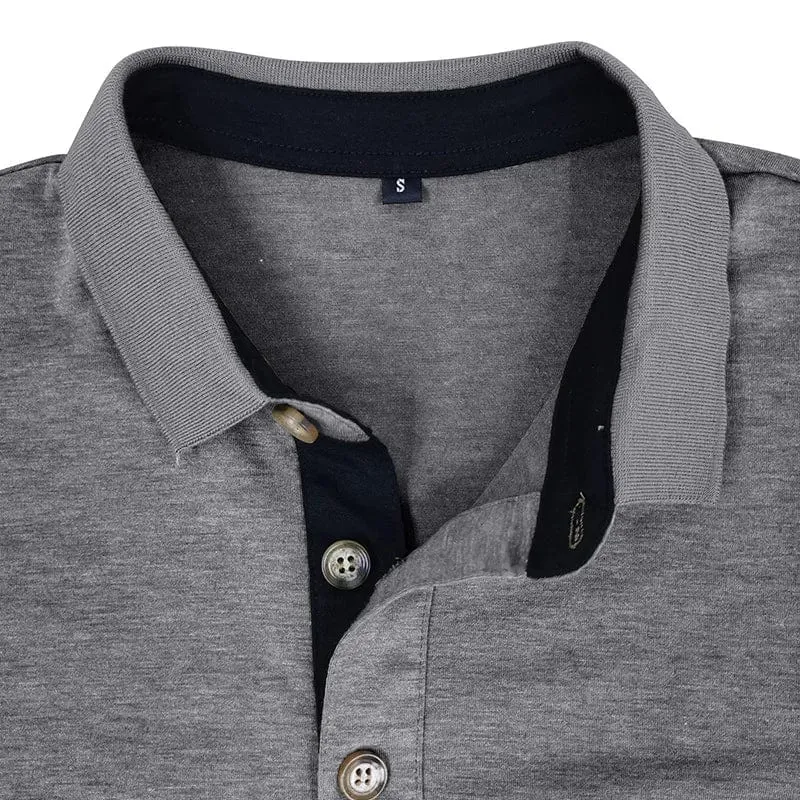 Daniel | Langarm-Poloshirt