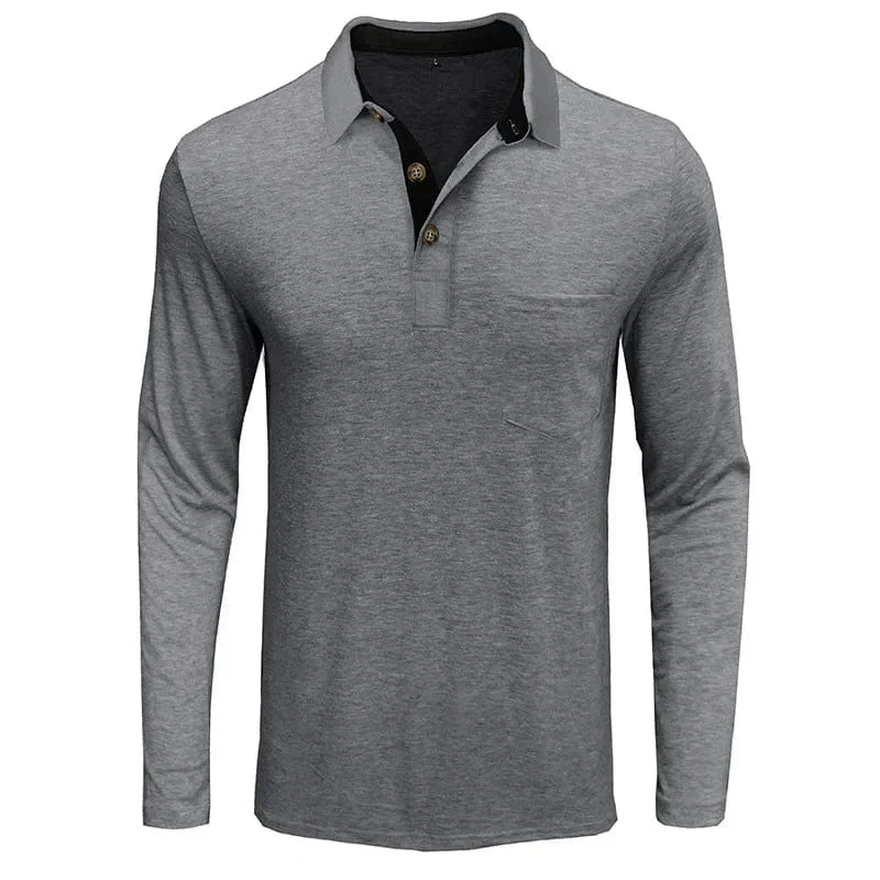 Daniel | Langarm-Poloshirt