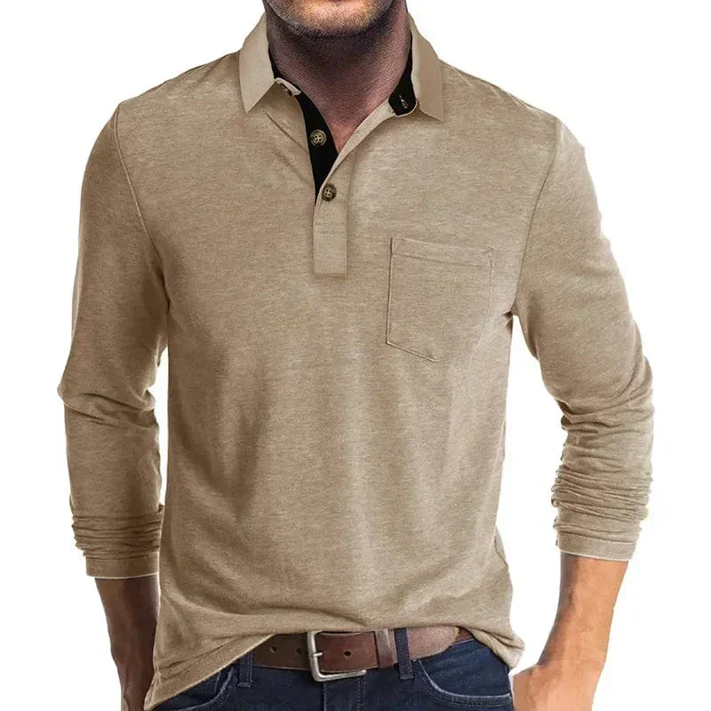 Daniel | Langarm-Poloshirt