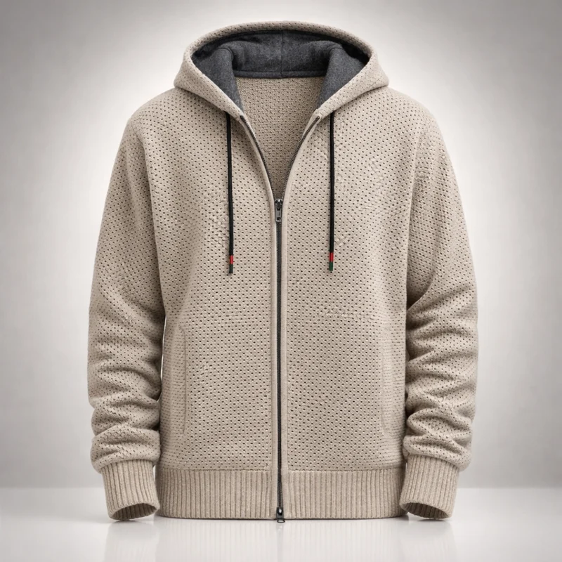 Vinz | Urban Hoodie mit durchgehendem Reißverschluss