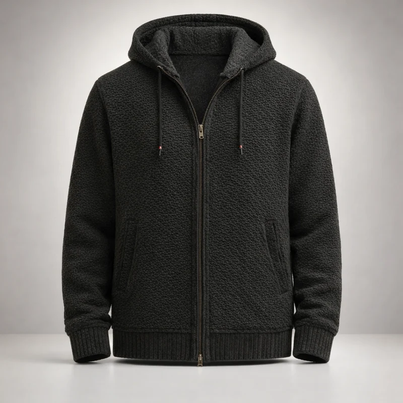 Vinz | Urban Hoodie mit durchgehendem Reißverschluss