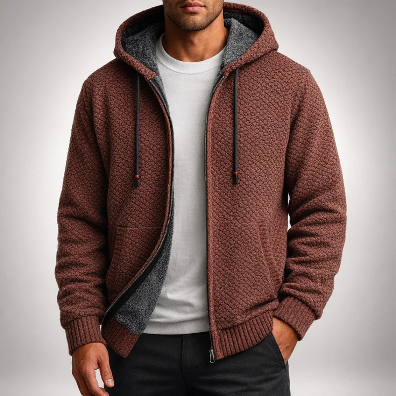 Vinz | Urban Hoodie mit durchgehendem Reißverschluss
