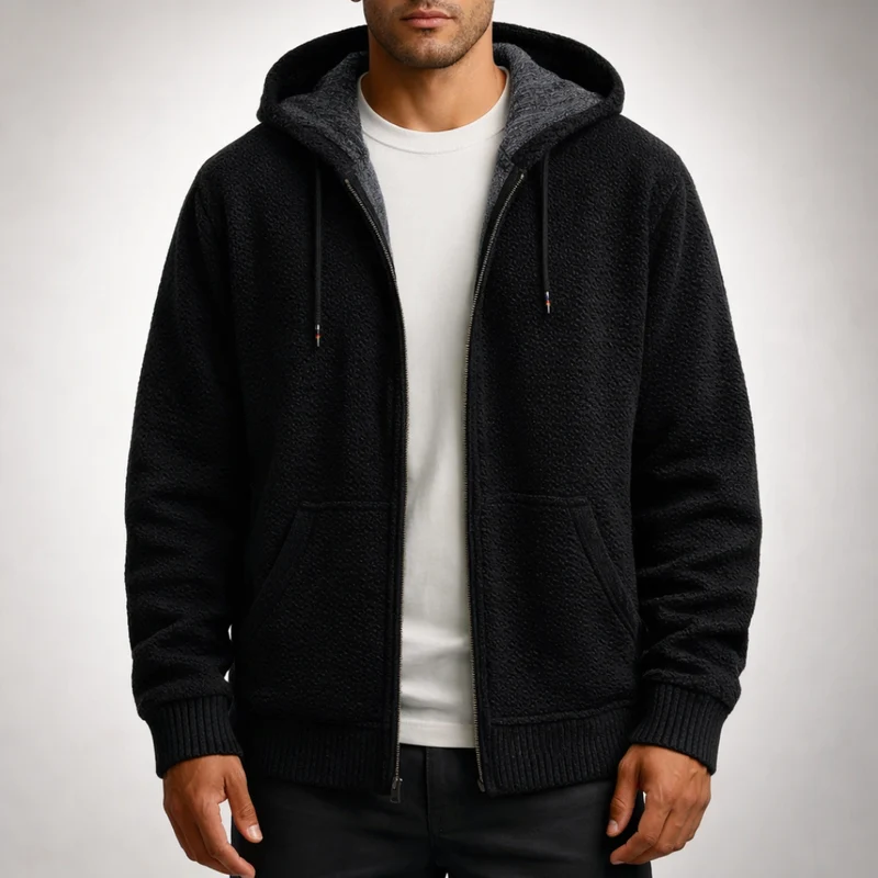 Vinz | Urban Hoodie mit durchgehendem Reißverschluss