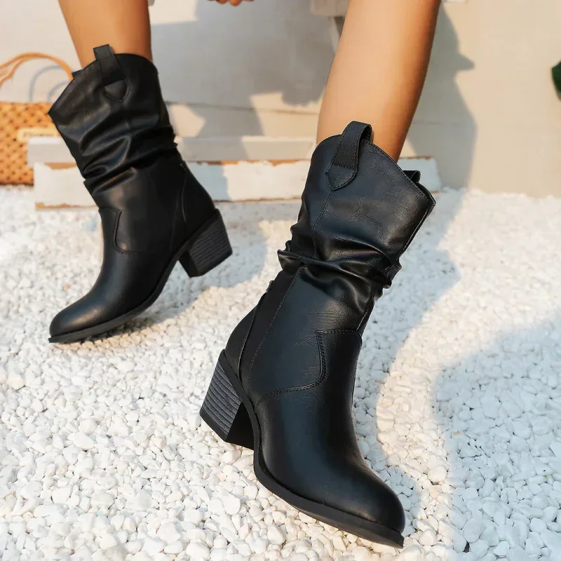 Romina | Urbane Schicken Slouch-Stiefel