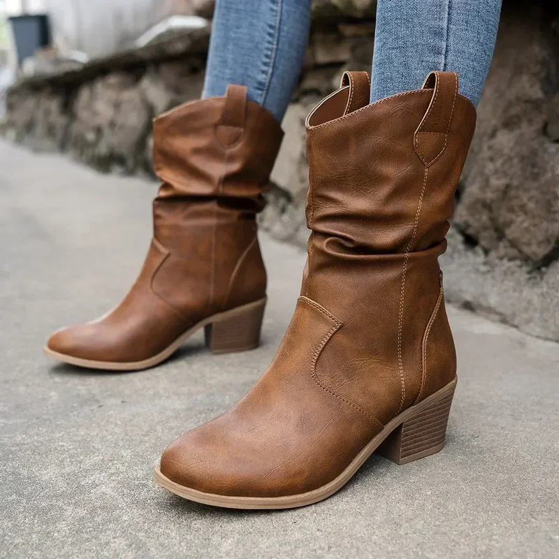 Romina | Urbane Schicken Slouch-Stiefel