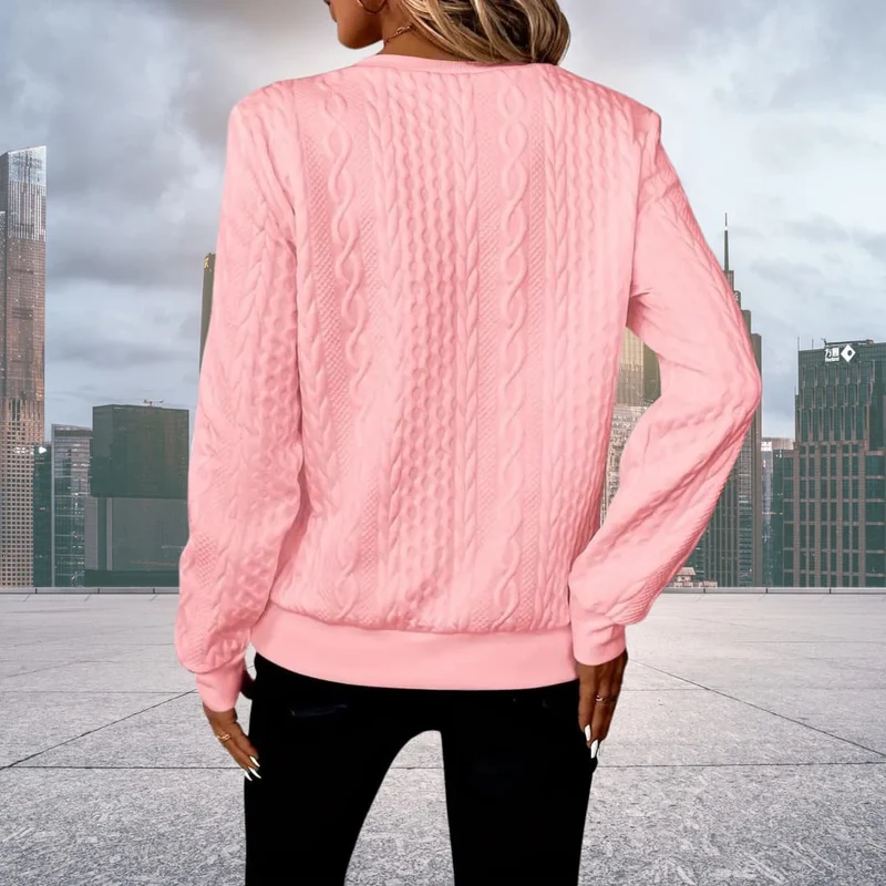 Maisie | Eleganter Struktur-Pullover
