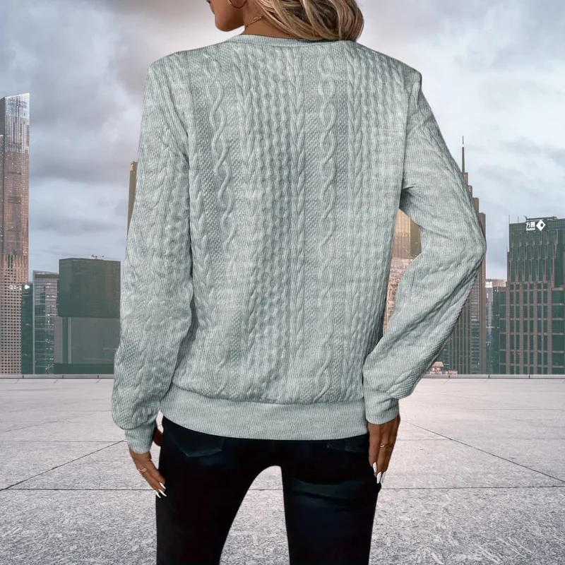Maisie | Eleganter Struktur-Pullover