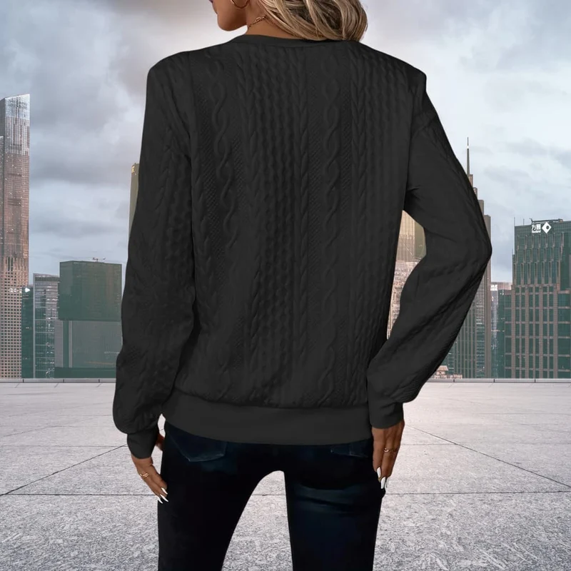 Maisie | Eleganter Struktur-Pullover