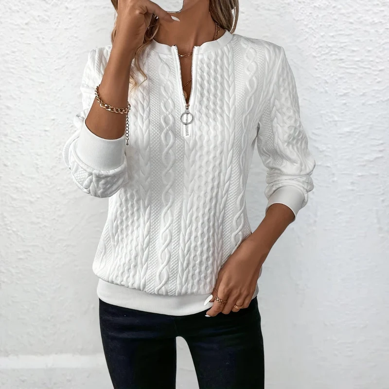 Maisie | Eleganter Struktur-Pullover