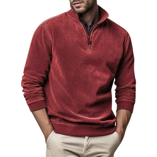 Chard | Premium Freizeit-Pullover mit Reißverschluss