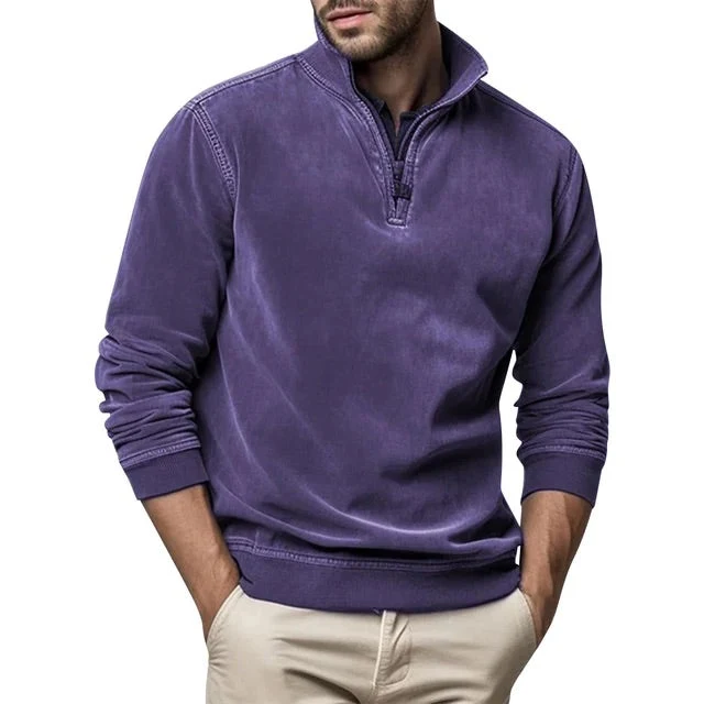 Chard | Premium Freizeit-Pullover mit Reißverschluss