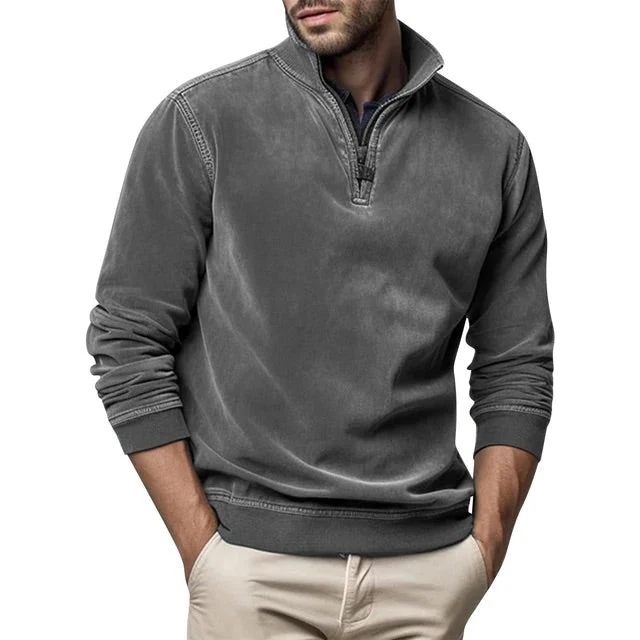Chard | Premium Freizeit-Pullover mit Reißverschluss