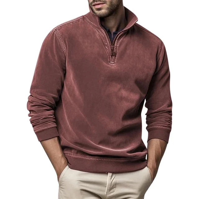 Chard | Premium Freizeit-Pullover mit Reißverschluss