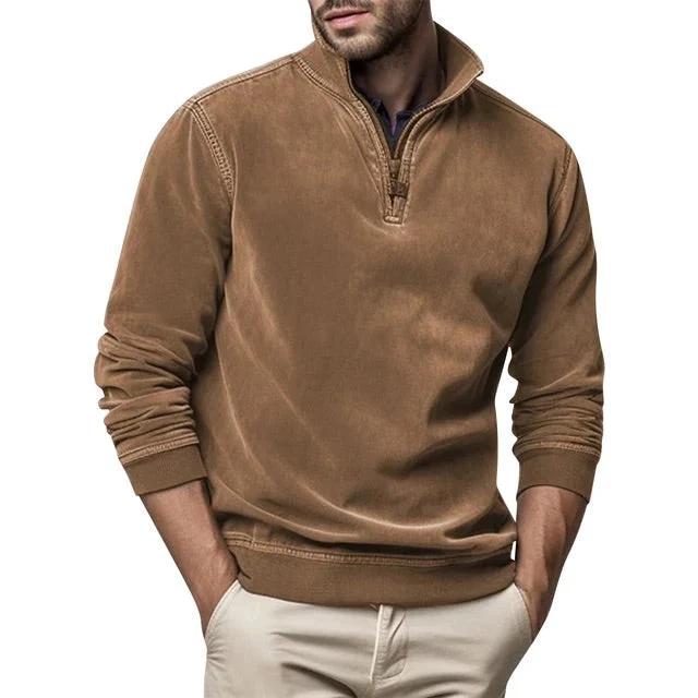 Chard | Premium Freizeit-Pullover mit Reißverschluss