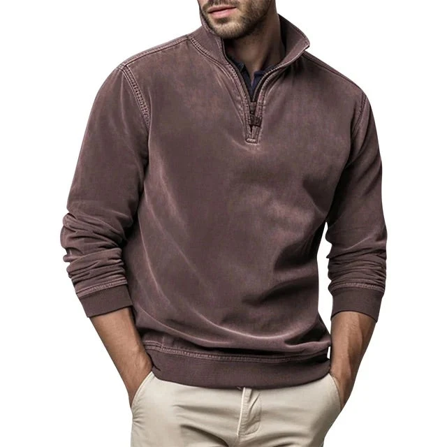 Chard | Premium Freizeit-Pullover mit Reißverschluss