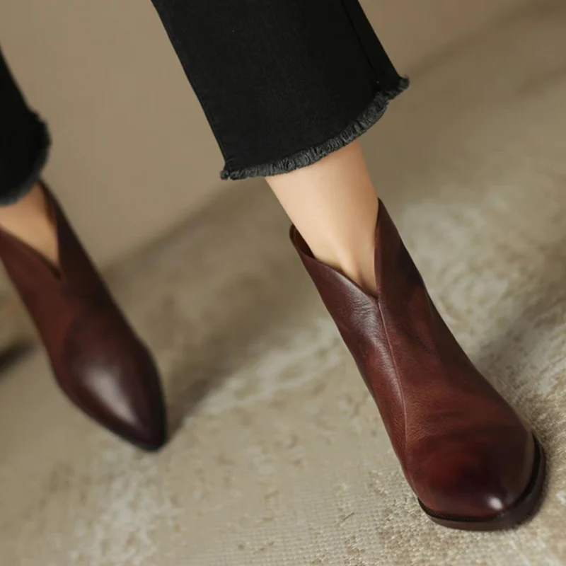 Felly | Stiefeletten mit niedrigem Absatz
