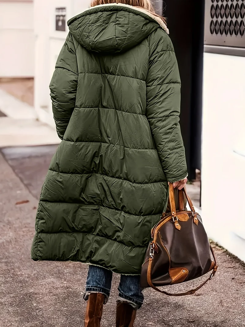 Ellena | Schlichte, lange Winterjacke