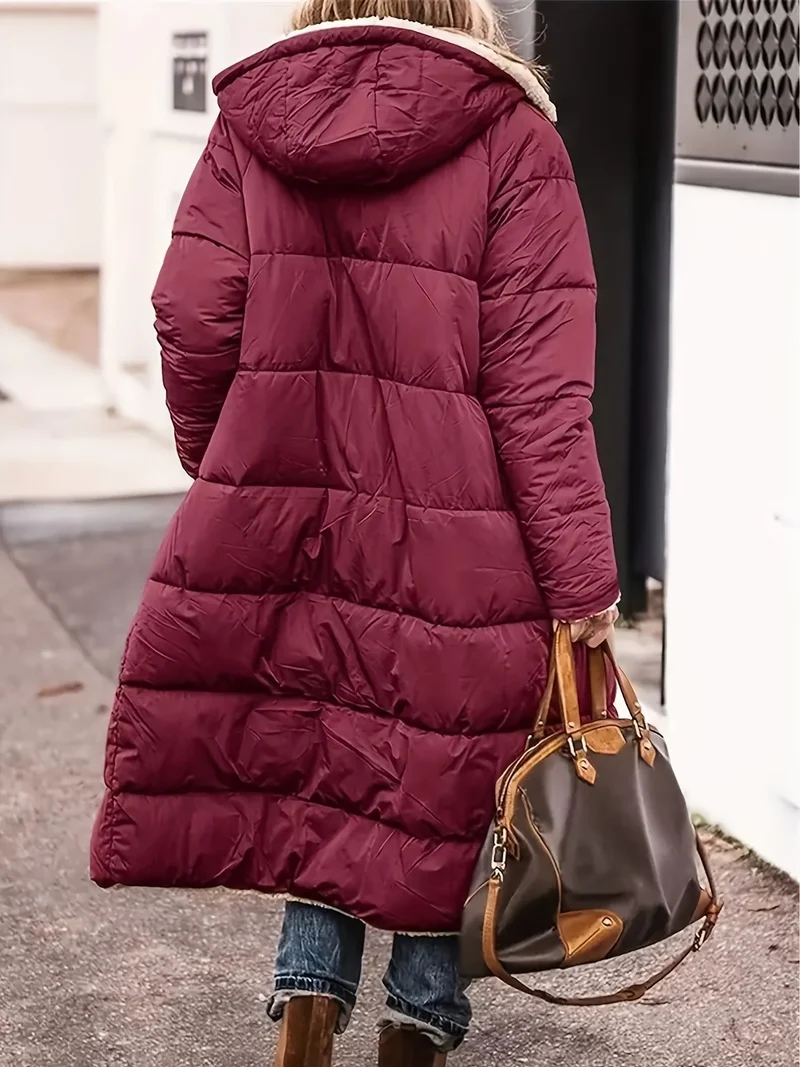 Ellena | Schlichte, lange Winterjacke