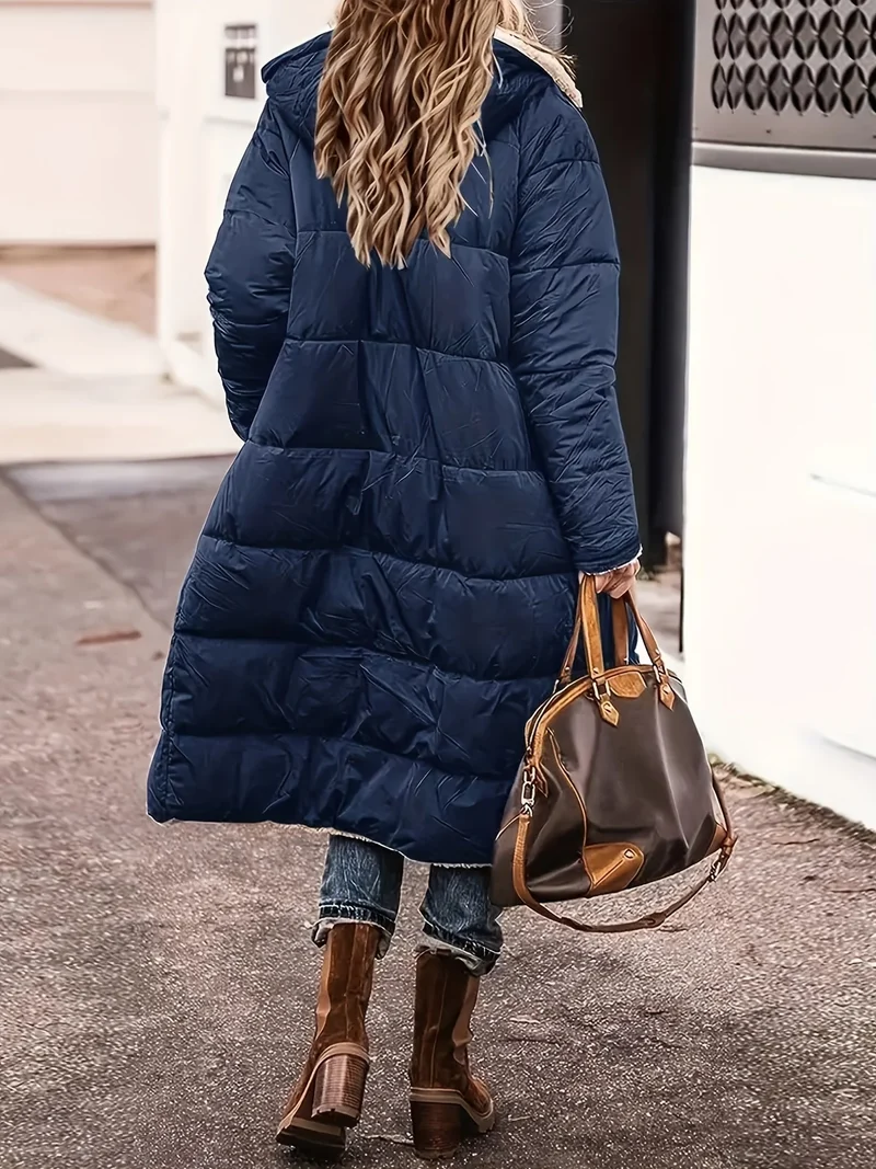 Ellena | Schlichte, lange Winterjacke