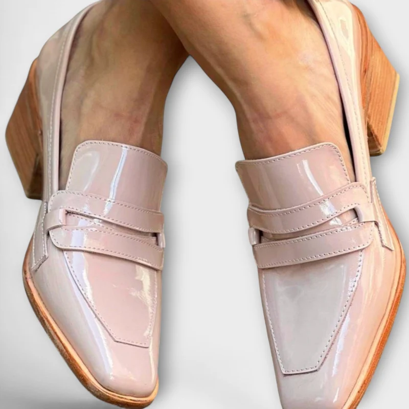 Elaine | Glänzende Loafers