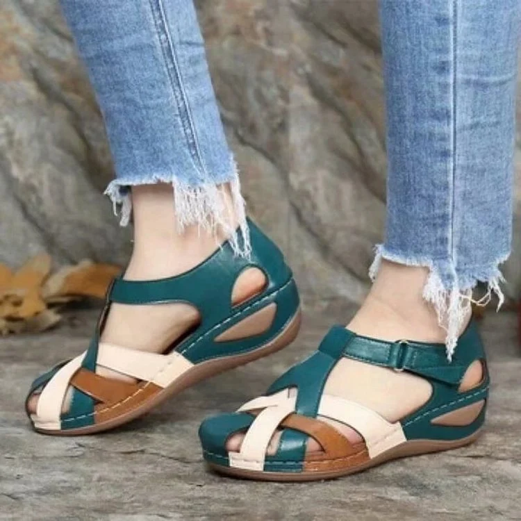 Millie | Lässige Keilsandalen