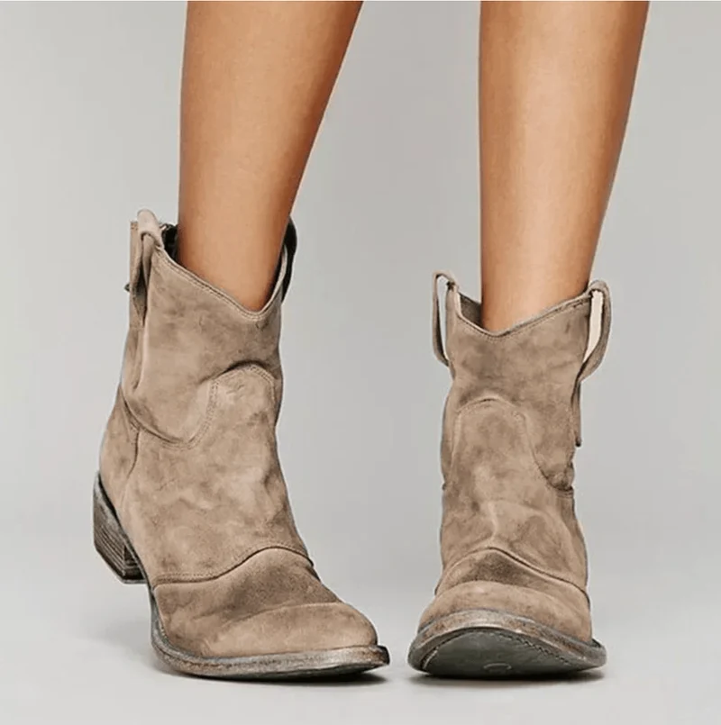 Krista | Orthopädische Stiefel aus Wildleder