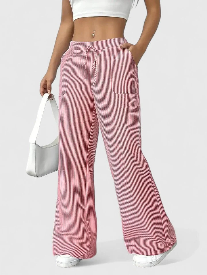 Birgit | Bequeme Weite Hose mit Eleganten Details