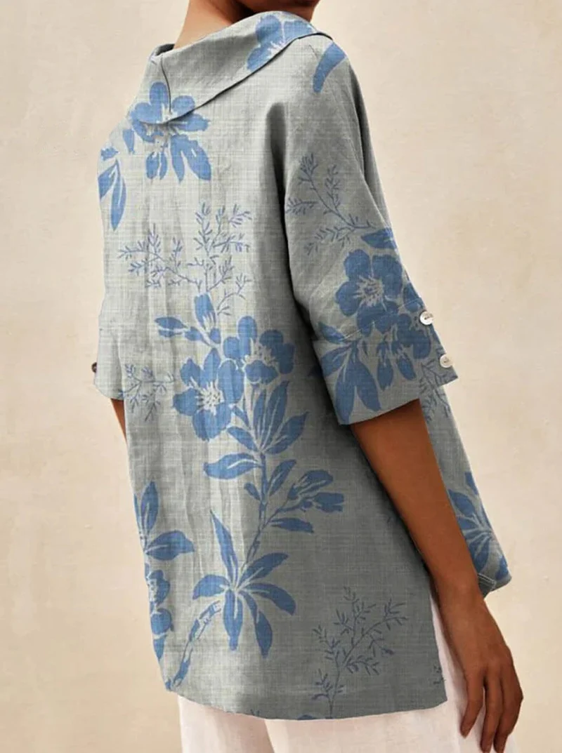 Andrea | Elegantes Top mit V-Ausschnitt