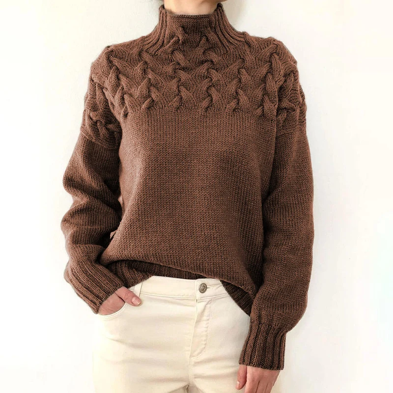 Chasie | Bequemer Rollkragenpullover