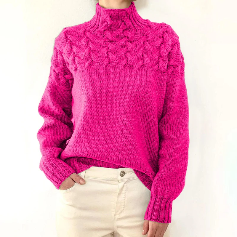 Chasie | Bequemer Rollkragenpullover