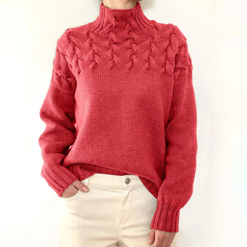 Chasie | Bequemer Rollkragenpullover