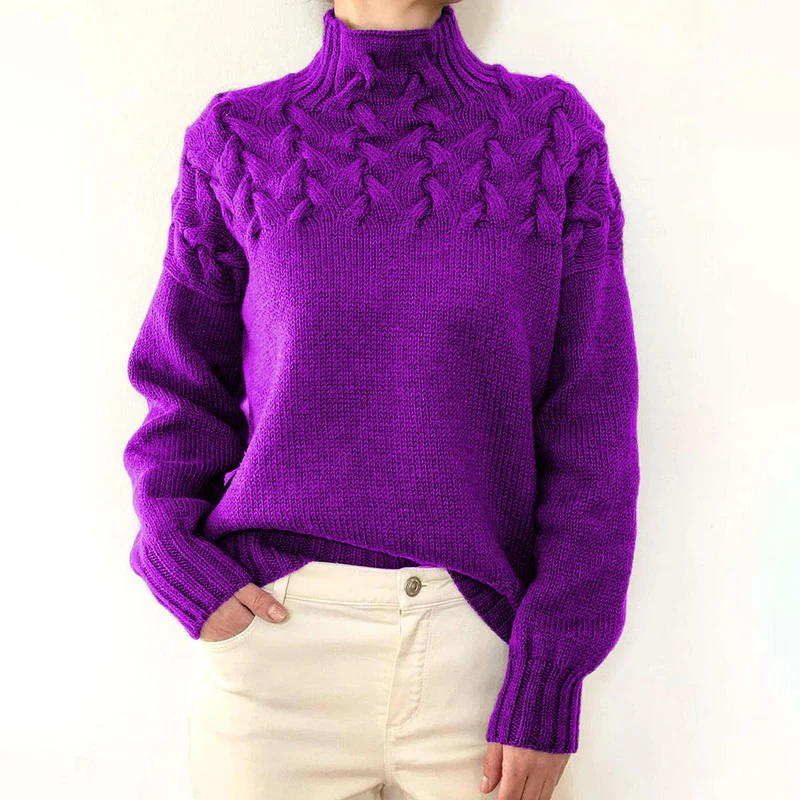 Chasie | Bequemer Rollkragenpullover